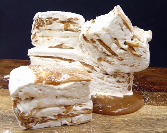 Vanilla Caramel French Style Marshmallows - Guimauves - Caramallows