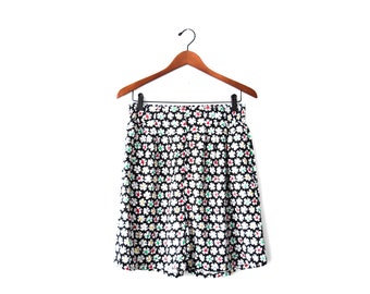 Vintage floral print shorts | S/M