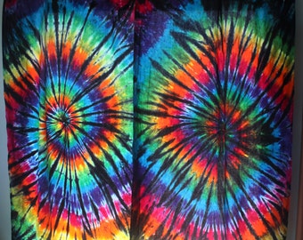 Tie Dye Curtain Panel | Custom Colors