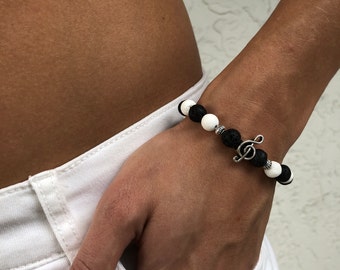 PLITI Piano Key Bracelet - Musical Gift For Uruguay