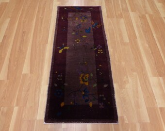 Chinese Rug 2' x 4' 9 Purple Nichols