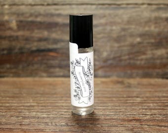 Rose Scented Roll On Perfume, Body Perfume, Vegan Perfume, Rose Perfume, Floral Perfume, Perfume Oil, Alcohol Free Perfume