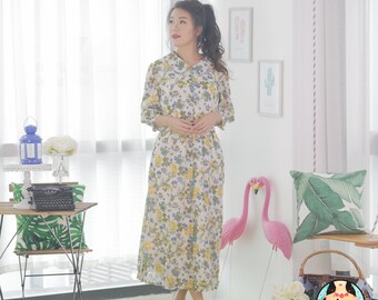 Vintage Midi Dress VD1048