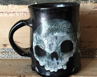 Triple Zombie Skulls Mug
