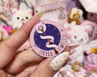Little Witch Wand - Second Edition - Enamel Pin
