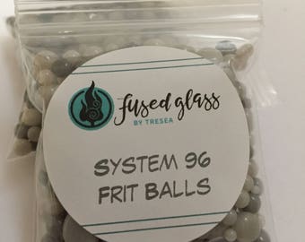 Système de 96 fusionné boules de fritte de verre