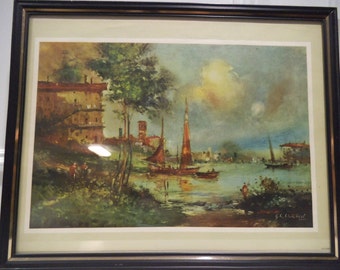 G Chiabert - Vintage Framed Print