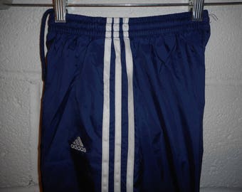 Vintage Adidas Windbreaker Pants Youth Small