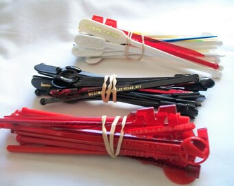 Vintage Swizzle Sticks, Las Vegas Swizzle Sticks, Swizzle Sticks, Vintage Drink Stirrers