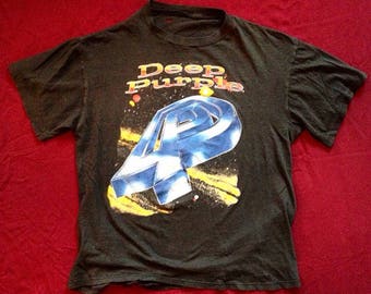 1988 Vintage Deep Purple Tour T- Shirt