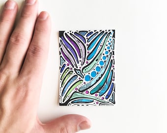 Original Small Abstract Art Work