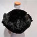 Edwardian Black Sheared Beaver Muff, c. 1910