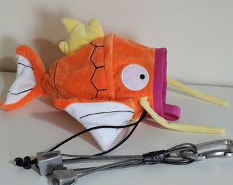 Rock Climbing Chalk Bag made from a child's plush toy