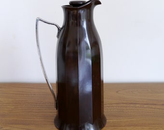 Art deco Thermos jug, Thermos flask, Thermos pitcher, Bakelite, 1930s