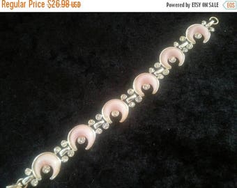 ON SALE Vintage Rhinestone Bracelet Retro Rhinestone Collectible Jewelry 50's 60's