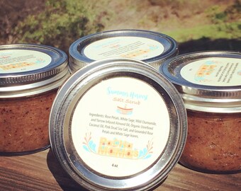 Summer Harvest Salt Scrub
