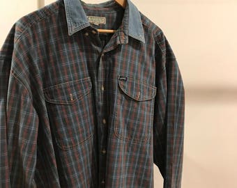 Vintage Guess Plaid Shirt