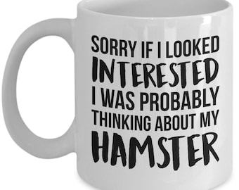 Hamster Mug, Hamster Gift, Hamster Lover, Hamster Mom, Funny Hamster, Hamster, Hamster Present, Hamster Cup