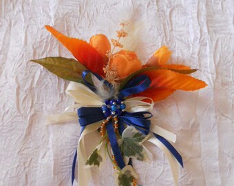Hair bow clips country Theme
