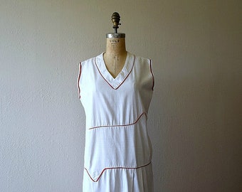 1920s dress . vintage 20s day dress