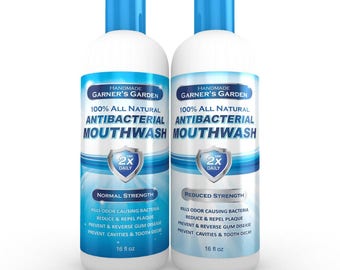 Natural Mouthwash 32 oz | Fluoride Free