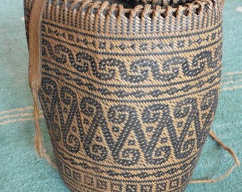 Rattan Backpacks from Borneo, Punan