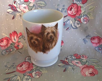 Vintage Yorkshire Terrior Porcelain Mug
