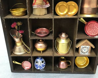 Miniature Vintage Curio Kitchen figurines