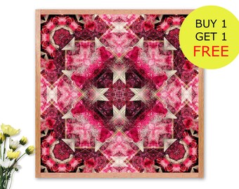 Printable Artwork Bohemian Decor Reiki Crystal Grid Boho Wall Decor Sacred Geometry New Age Office Decor Women Modern Home Decor Geometric