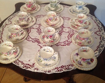 Royal Albert flowers of the month
