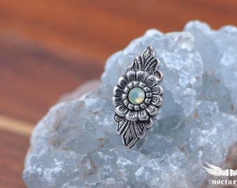 Boho Style Bindi Sticker with Swarovski Crystal - Bellydance Bindi Costume Accessories Body Art - Tribal Jewelry