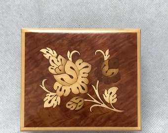 Reuge Swiss Inlaid Wood Music Box