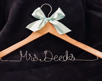 Personalized Bridal Hanger/ Wedding Hanger