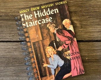 Vintage Nancy Drew Book Journal, The Hidden Staircase