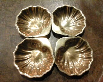 Dirilyte Dirigold Mini Clamshell Shell Butter/Nut dishes Shell dishes
