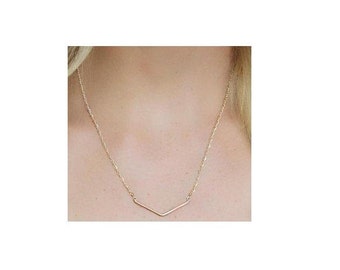 Chevron necklace in your choice of colors
