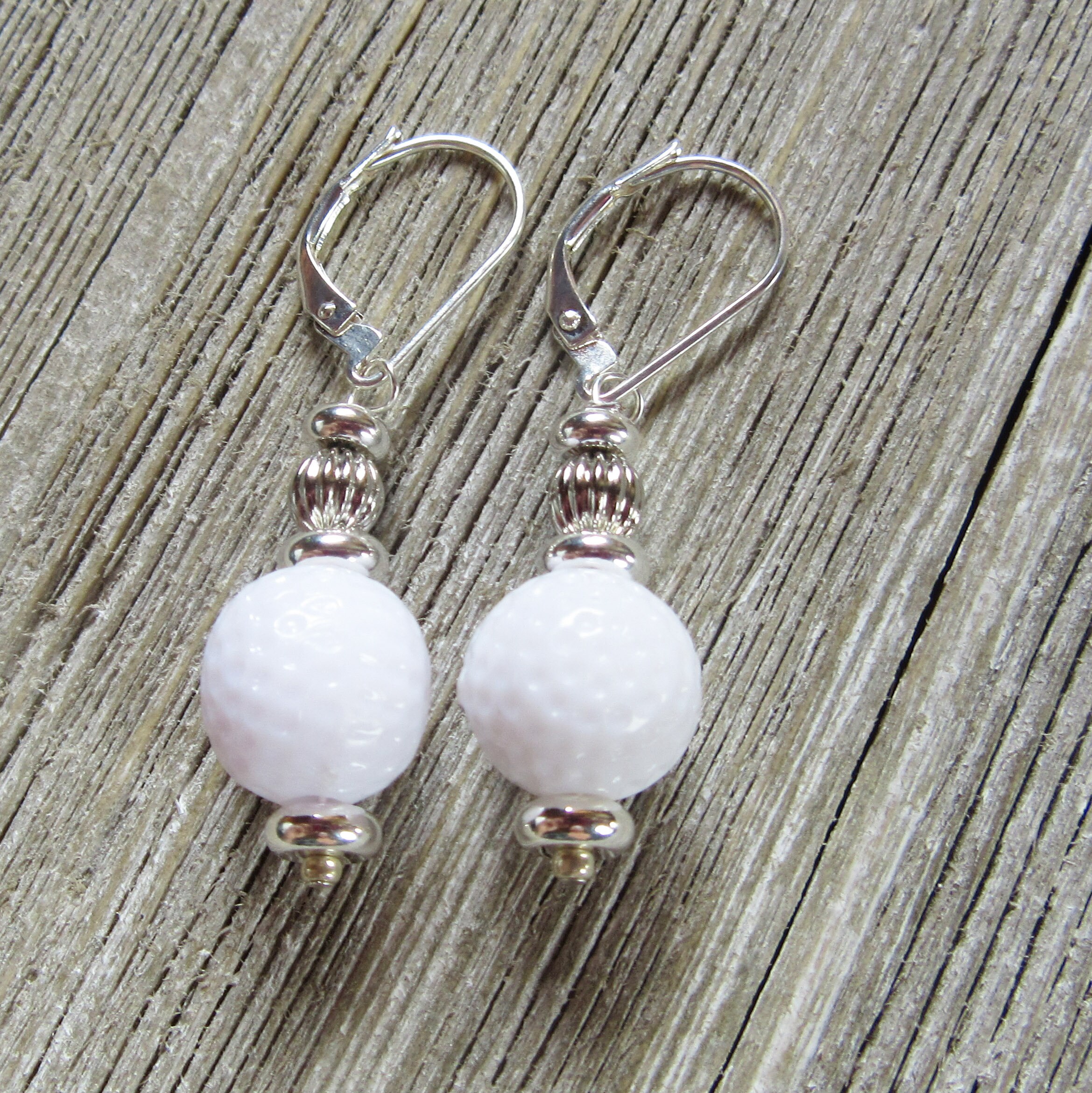 Golf earrings Golfball earrings golf jewelry golf ball