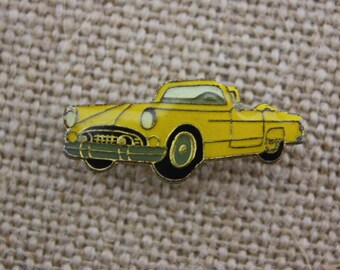 Classic Car - Enamel Pin by American Gag Bag Inc. - Vintage Novelty Pin c. 1980s