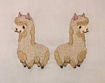 Pack-a Alpaca machine embroidery design 4x4