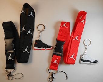 Two Jordan lanyards with Two Jordan keychains. New!! Free shipping! Greatest baller ever!
