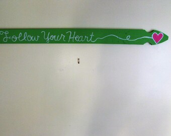 Rustic picket fence sign