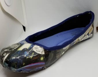 Custom comic book flats