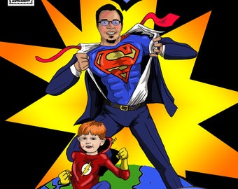Everyday Heroes Custom Comic Book Cover
