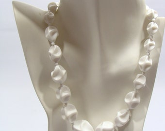 Vintage Swirl Bead Necklace