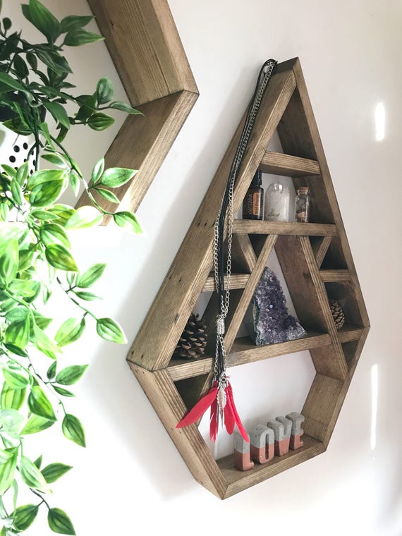 Chakra Large crystal display shelf crystal display shelf