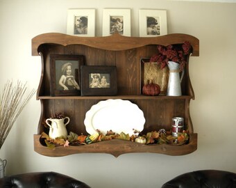 Hutch, Display Cabinet, China Hutch, Large Wall Art, Rustic Hutch, Kitchen Hutch, Display Shelf, Shelving Unit, Wall Shelf, Bookcase