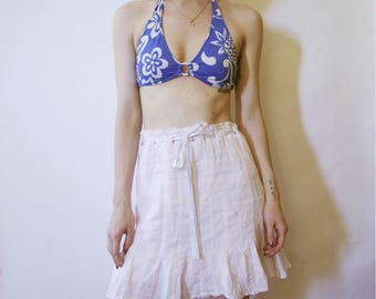 90s Hawaiian Bikini Top XS
