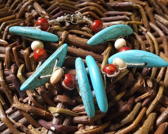 Earth & Sky beaded bracelet