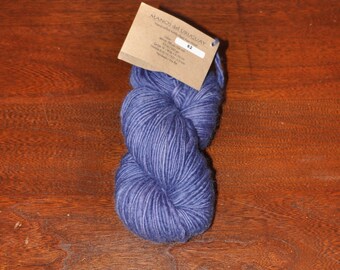 Manos del Uruguay Wool Clasica - 62 Cornflower - Handspun Pure Wool Kettle Dyed