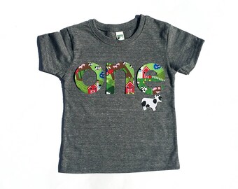 Farm Life,Birthday Letters one,Fabric Iron On Appliques,mom & dad,Other Numbers Available,NEW DESIGN
